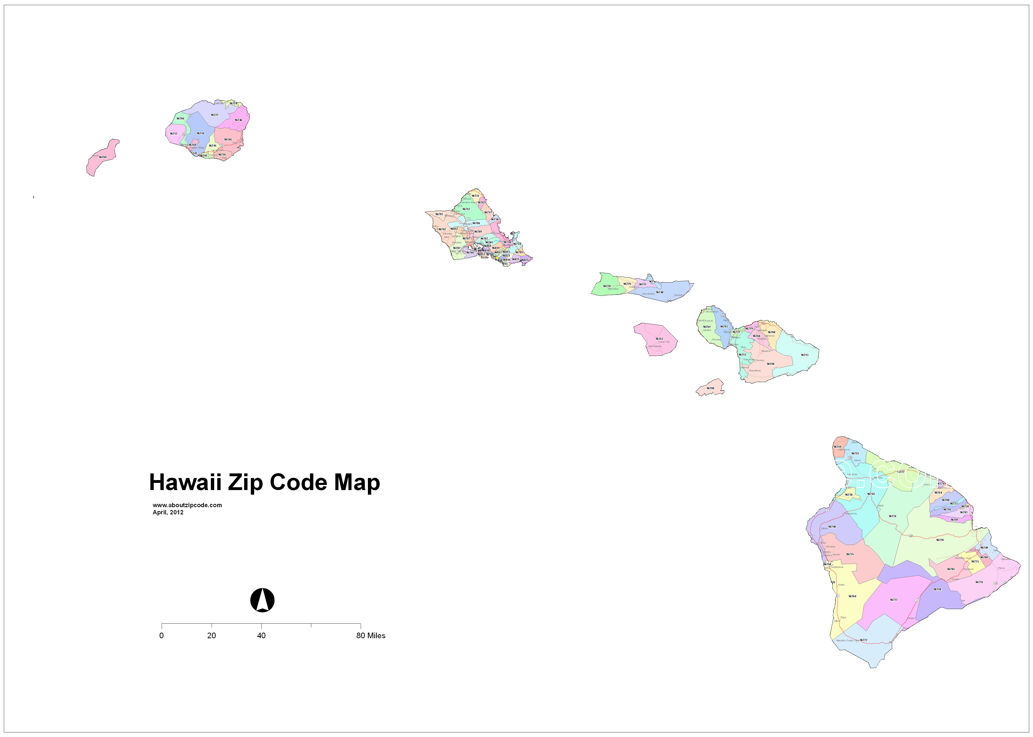hilo hawaii zip code map Hawaii Zip Code Maps Free Hawaii Zip Code Maps hilo hawaii zip code map