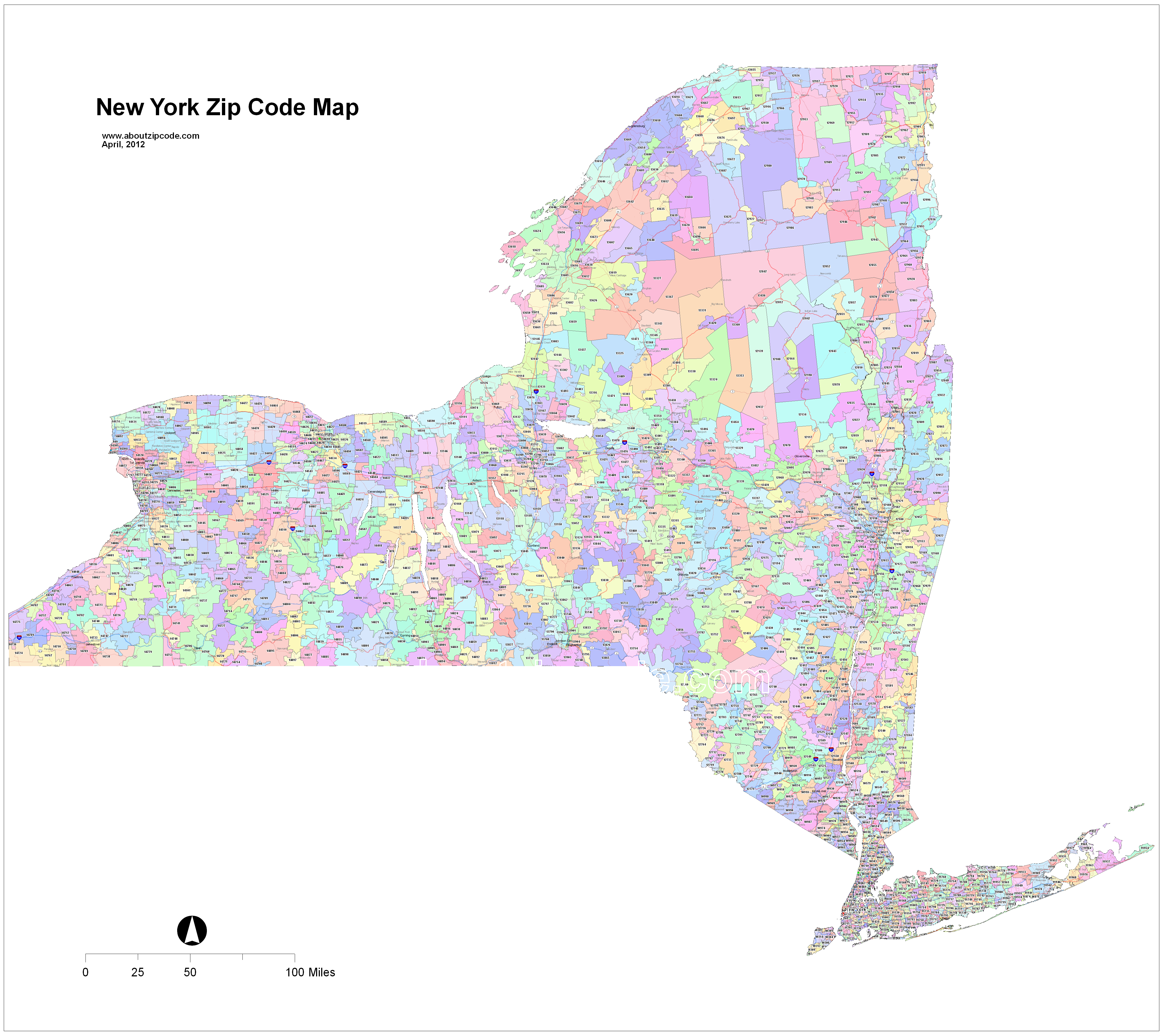 New York Zip Code Maps Free New York Zip Code Maps